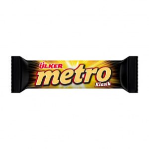 شکلات کاراملی اولکر مدل Metro وزن 36 گرم