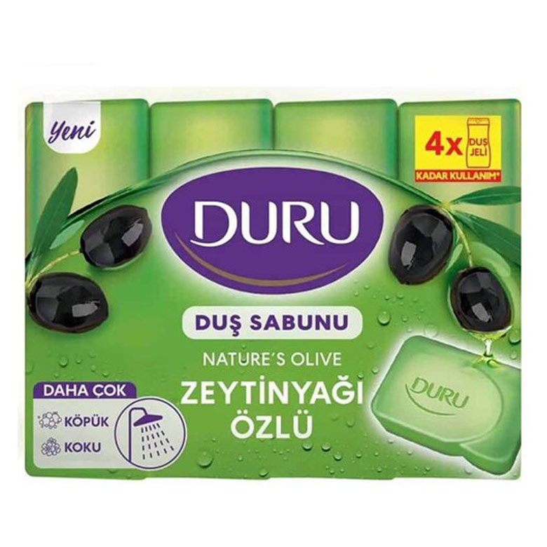 صابون زیتون دورو برای بدن بسته 4 عددی وزن 600 گرم