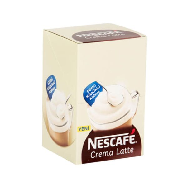 قهوه لاته نسکافه جعبه 24 تایی Nescafe crema latte