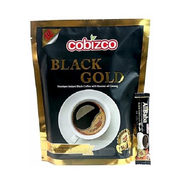 پودر قهوه فوری بلک گلد کوبیزکو Cobizco