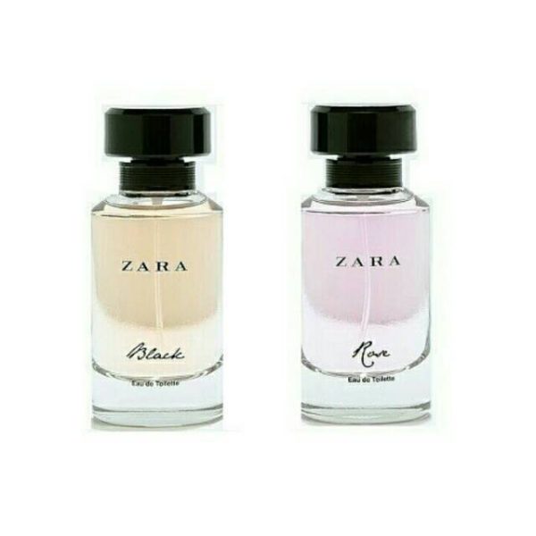 عطر ادکلن زنانه دو قلوی زارا رز زارا بلک Zara Rose Zara Black