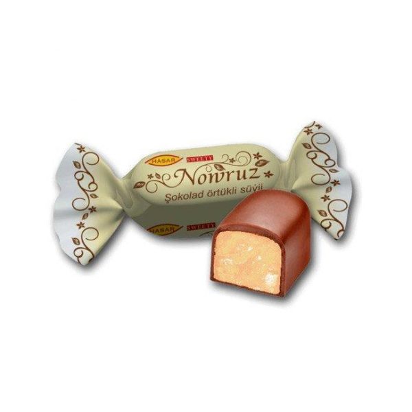 شکلات پذیرایی نوروز با مغز ژله ای عسلی Nowruz