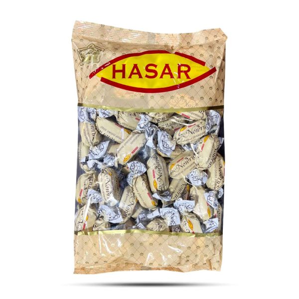 شکلات پذیرایی نوروز با مغز ژله ای عسلی 1 کیلویی