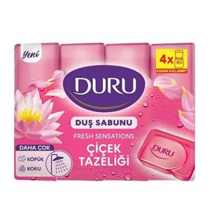صابون دورو گل های بهاری بسته 4 عددی 600 گرم