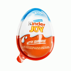 تخم مرغ شانسی کیندر جوی KInder Joy مدل پسرانه وزن ۲۰ گرمی
