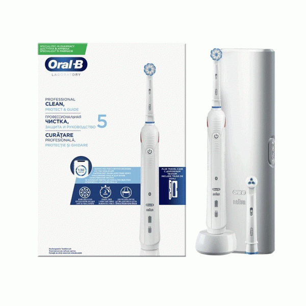 مسواک برقی ORAL-B Professional Gum Care 3 1pc اورال بی سری 5 بلوتوث دار + 2 یدک و جعبه مسافرتی