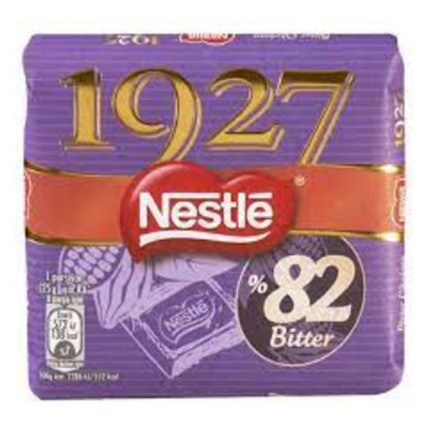 شکلات تخته ای 1927 خیلی تلخ نستله وزن 60 گرم