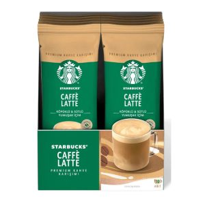 قهوه فوری استارباکس کافه لاته بسته 10 ساشه‌ای
