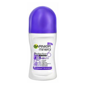 مام رول ضد تعریق زنانه گارنیر مینرال 48 ساعته مدل FLORAL FRESH 6 in 1- حجم 50 میلی لیتر