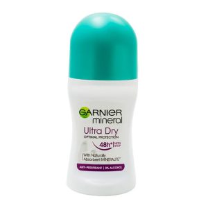 مام رول ضد تعریق زنانه گارنیر مینرال 48 ساعته مدل Ultra Dry حجم 50 میلی لیتر