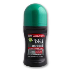 مام رول ضد تعریق مردانه گارنیر مینرال 48 ساعته مدل ULTIIMATE PROTECTION حجم 50 میلی لیتر