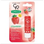 بالم لب قرمز گلدن رز مدل توت فرنگی با spf 15