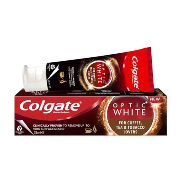 خمیر دندان کلگیت مدل اپتیک وایت Optic white حجم 125 میلی لیتر
