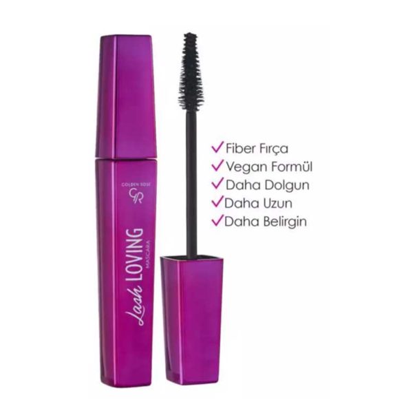 ریمل گلدن رز مدل Lash LOVING حجم 12 میلی لیتر