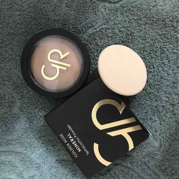 پنکک مینرال Golden rose مدل Terrabaked Powder