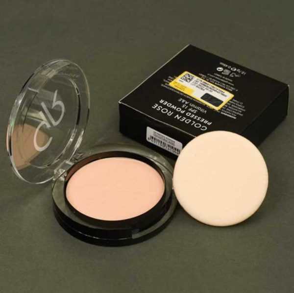 پنکک ویتامینه گلدن رز Golden Rose مدل Pressed Powder کد 104
