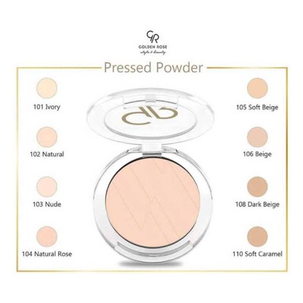 پنکک ویتامینه گلدن رز Golden Rose مدل Pressed Powder