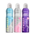 اسپری دئودورانت STAY FRESH زنانه 24 ساعته فارماسی