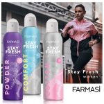 اسپری دئودورانت STAY FRESH زنانه 24 ساعته فارماسی