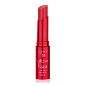 تینت لب جامد گلدن رز مدل GLOW KISS رایحه توت فرنگی 02