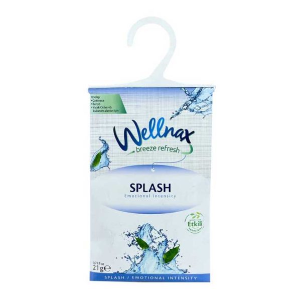 خوشبو کننده پودری چند منظوره ولناکس Wellnax مدل SPLASH وزن 21 گرم