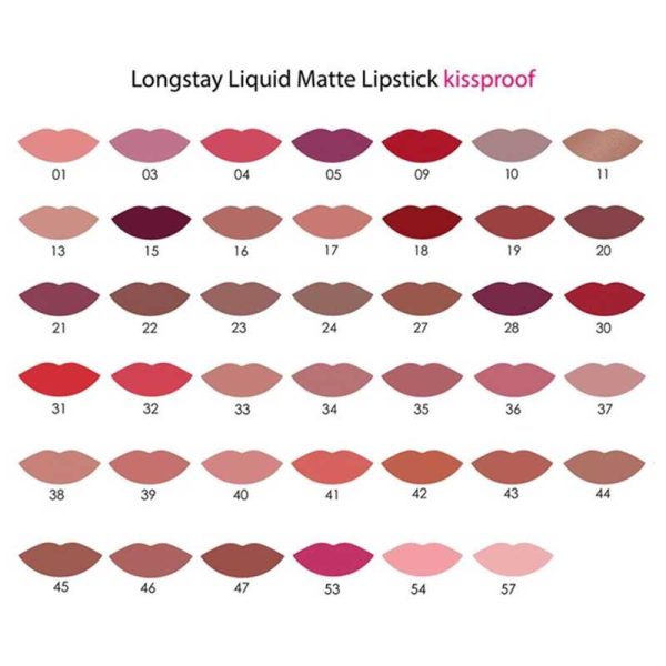 رژ لب مایع مات بادوام گلدن رز مدل Longstay