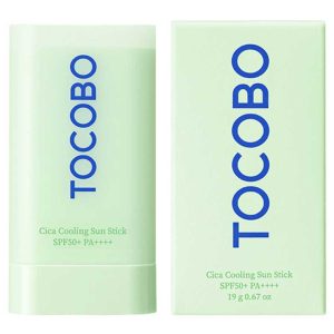 ضد آفتاب استیکی SPF50 خنک کننده سبز توکوبو TOCOBO وزن 18 گرم