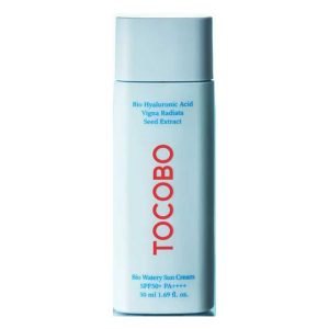 ضد آفتاب کرمی SPF50 آبی توکوبو TOCOBO مدل بیو واتری 50 میلی لیتر