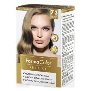 رنگ موی فارماسی FarmaColor شماره 7.3 پوسته فندقی