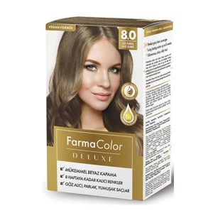 رنگ موی فارماسی FarmaColor شماره 8 بلوند روشن