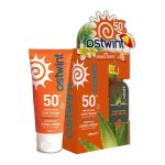 پک کرم ضدآفتاب +SPF50 و ژل آلوئه ورا استوینت Ostwint حجم 100 میلی لیتر
