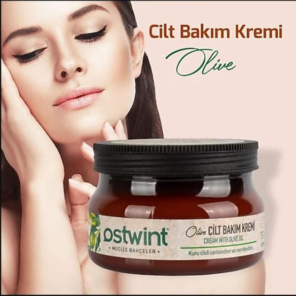 کرم مرطوب کننده دست و صورت استوینت Ostwint حاوی روغن زیتون 300 میلی لیتر
