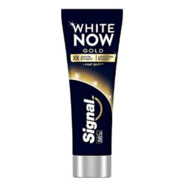 خمیر دندان سیگنال مدل وایت ناو گلد White Now Gold حجم 75 میلی لیتر