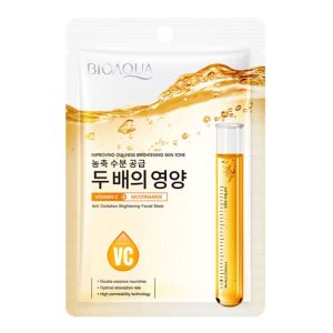 ماسک ورقه ای صورت بیواکوا حاوی ویتامین سی 25 گرم BIOAQUA