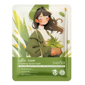 ماسک ورقه ای صورت سادور حاوی عصاره آلوئه ورا 25 گرم SADOR
