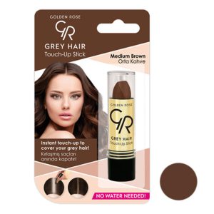 استیک پوشاننده موهای سفید 03 رنگ قهوه ای متوسط گلدن رز Golden Rose