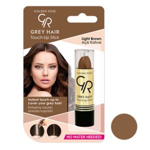 استیک پوشاننده موهای سفید 06 رنگ قهوه ای روشن گلدن رز Golden Rose