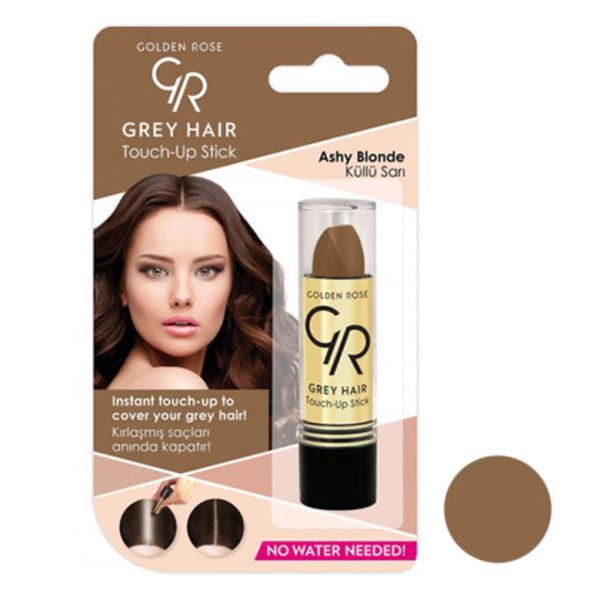 استیک پوشاننده موهای سفید 09 رنگ بلوند خاکستری گلدن رز Golden Rose