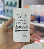 چسب پاک کننده پوست بینی ویت زغالی بسته 6 عددی Veet Deep Cleansing Nose Strips