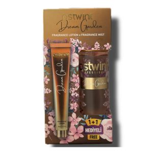 ست بادی اسپلش و لوسیون بدن استوینت Ostwint با رایحه باغ رویائی