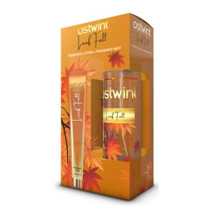 ست بادی اسپلش و لوسیون بدن استوینت Ostwint با رایحه برگ ریزان Leaf Fall
