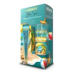 ست بادی اسپلش و لوسیون بدن استوینت Ostwint با رایحه دریای آبی