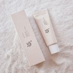 کرم ضدآفتاب بی رنگ برنج و پروبیوتیک SPF 50 بیوتی آف جوسان
