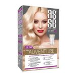 کیت رنگ مو بدون آمونیاک آسه ASSE مدل Adventure شماره 12.0