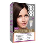 کیت رنگ مو بدون آمونیاک آسه ASSE مدل Adventure شماره 5.35