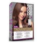 کیت رنگ مو بدون آمونیاک آسه ASSE مدل Adventure شماره 6.35
