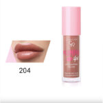 رژ لب مایع حجم دهنده گلدن رز مدل Plumped شماره 204