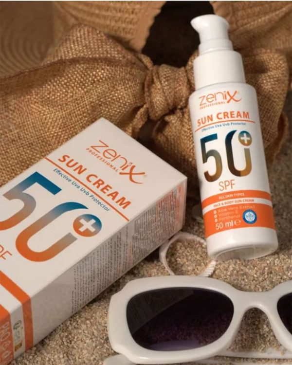 کرم ضد آفتاب پمپی زنیکس spf 50 حجم 50 میلی لیتر
