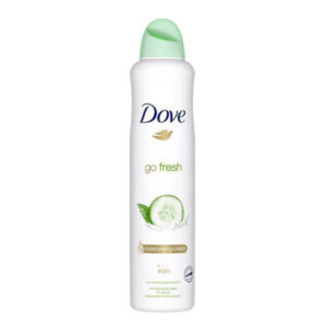 اسپری ضد تعریق زنانه داو go Fresh رایحه خیار و چای سبز 250 میلی لیتر