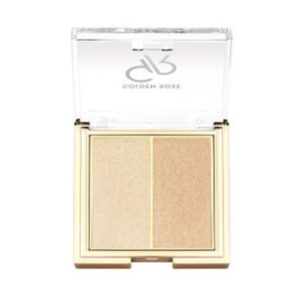 پالت هایلایتر دوتایی گلدن رز مدل سو گلو so glow شماره 101
